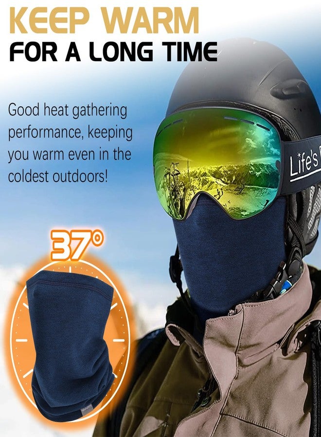YANIKY Neck Gaiter Winter Neck Warmer for Men & Women Windproof Face Mask for Cold Weather Breathable Ski Face Cover Scarf - Image 5